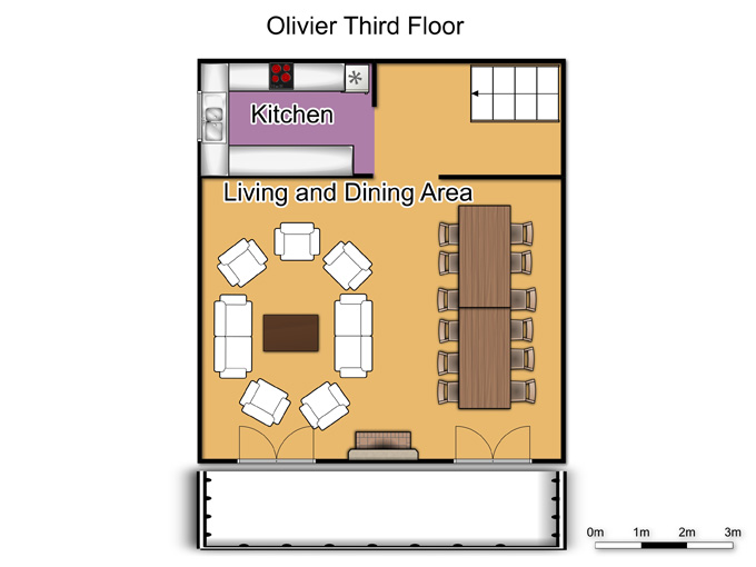 Chalet Olivier Val Thorens Floor Plan 3